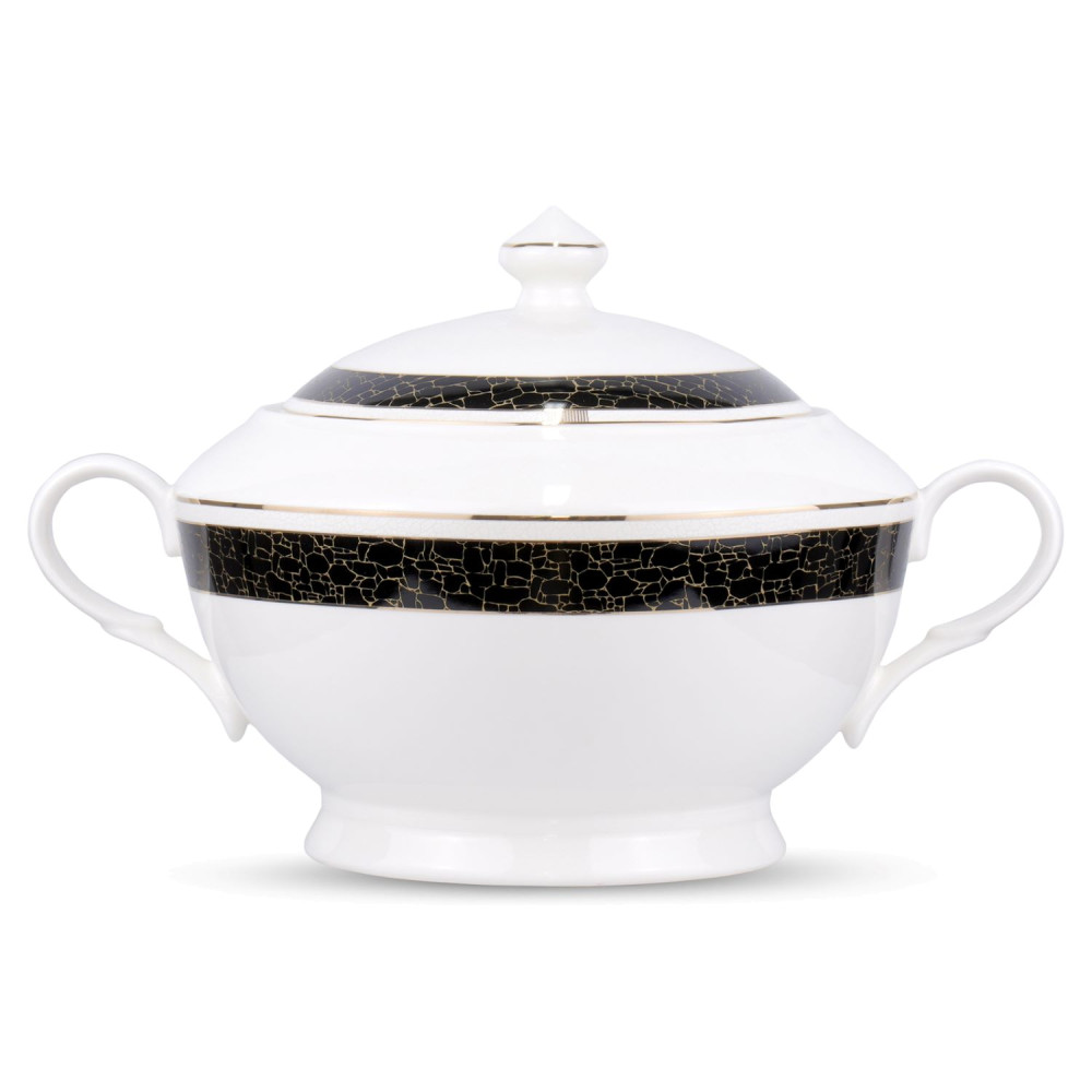 Normand Black Soup Tureen Bowls & Servers Serveware Catalog