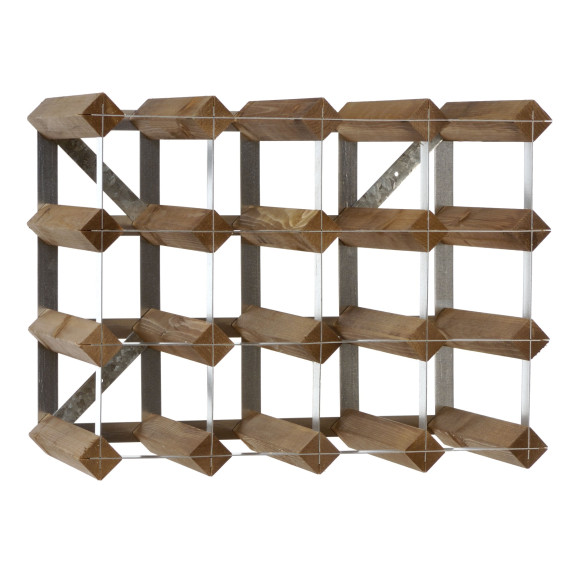 Dark oak wine rack outlet
