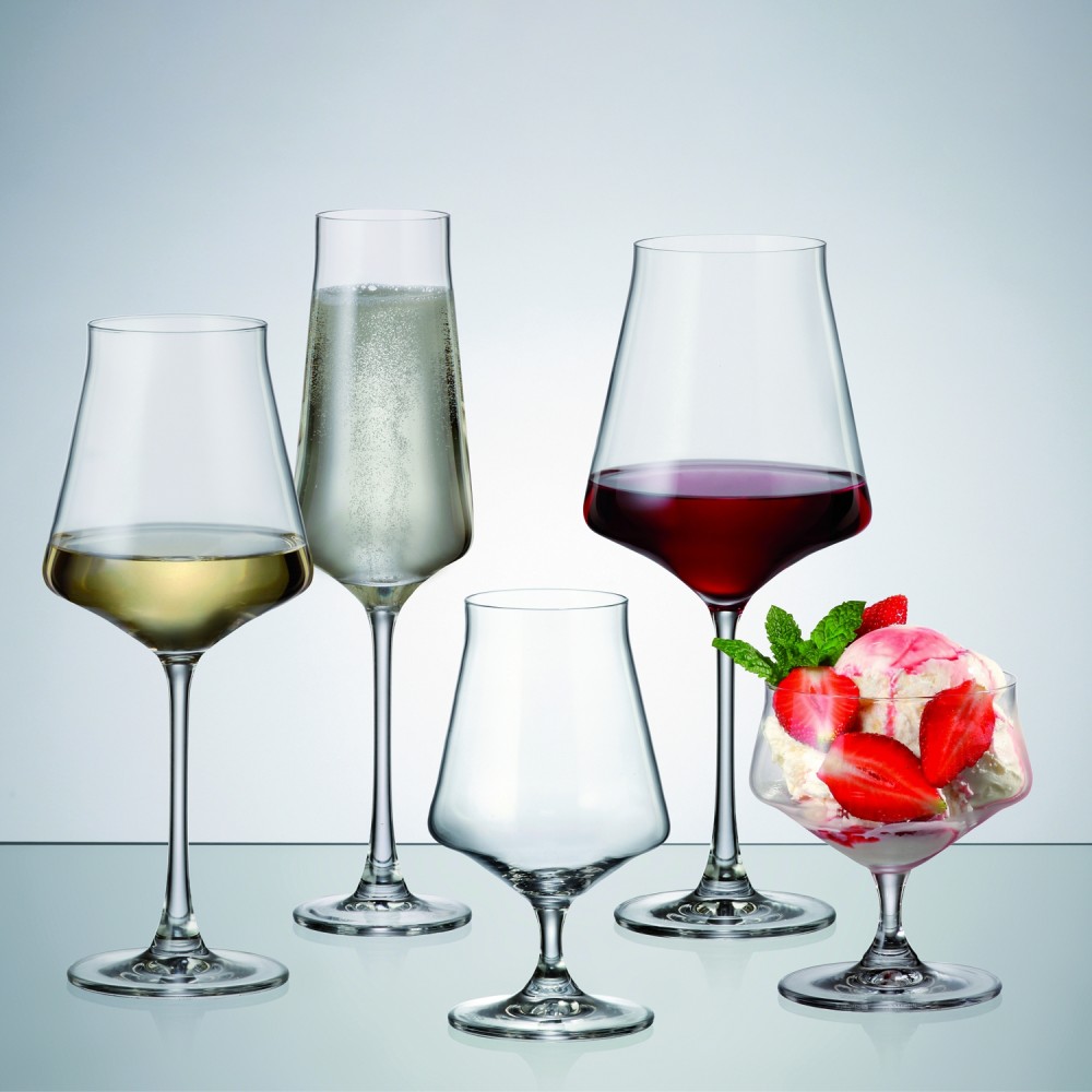 Cettia White Wine Glass 480 ml, Set of 6 Drinkware Crystalite