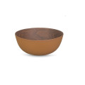 Bamboo Walnut Copper Bowl 23cm