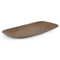 Bamboo Walnut Coffee Rectangular Tray 35.5 cm