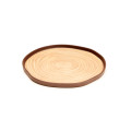 Bamboo Bark Plate 25.5 cm