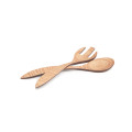 Bamboo Bark Salad Servers, Set of 2