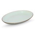 PET Ceramic Style Mint Colored Platter 38 cm