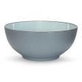 PET Ceramic Style Ice Blue Colored Bowl 23 cm