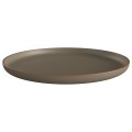 Club Taupe Colored Dinner Plate 27.5 cm