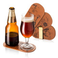 Vacu Vin Bottle and Glass Double Coaster, Set of 6