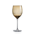Rainbow Glo Amber Colored Wine Glasses 470 ml, Set of 4