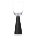 Pyramid Black Shot Glass 40 ml, Set of 4