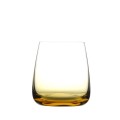 Gem Amber Old Fashioned Glass 350 ml, Set of 4