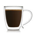 Double Wall Café au Lait Mug 400ml, Set of 2