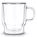 Double Wall Empilable Stackable Coffee Mug 350ml set of 2