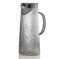 Stripe Smoke Tea/Water Jug with Strainer Lid 0.75L