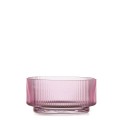 Ribbed Pink Dip Bowl 10 cm, Set of 4