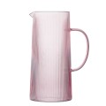 Ribbed Pink Pitcher 1.5 L