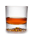 Globe on the Rocks Ice Tip Old Fashion Whiskey Glass, 250 ml Set of 4