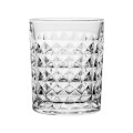 Diamond Old Fashioned Glass 250 ml, Set of 4