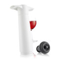 Vacu Vin Vacuum Wine Saver Pump with 1 Stopper, White