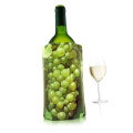 Vacu Vin Active No-Ice Wine Cooler Jacket, Green Grapes Design