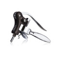 Vacu Vin Easy-Removal and Stainless Steel Horizontal Lever Corkscrew Bottle Opener 
