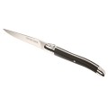 Laguiole Premium Steak Knife Black Handle, Set of 6 