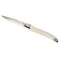Laguiole Premium Steak Knife White Handle, Set of 6 