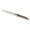 Laguiole Premium Steak Knife Dark Wood Handle, Set of 6 