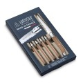 Laguiole Heritage Ashwood Steak Knife, Set of 6 