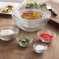 Duralex Lys Clear Stackable Bowl with Lid Collection
