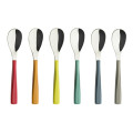Degrenne Paris Quartz Coffee Spoons Set of 6, Multicolor