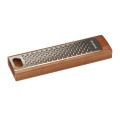 Gratta Dark Wood Multi-function Stainless Steel Grater