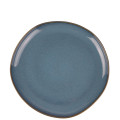 Mesa Ceramics Uno Natura Blue Stoneware Salad Plate 22 cm