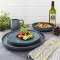 Mesa Ceramics Uno Blue Stoneware Bowl Collection