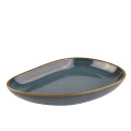 Mesa Ceramics Uno Natura Blue Stoneware Sauce Dish 14.5cm