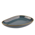 Mesa Ceramics Uno Natura Blue Stoneware Sauce Dish 14.5 cm