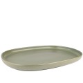 Mesa Ceramics Uno Olive Stoneware Platter 33cm