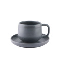 Mesa Ceramics Uno Terra Stoneware Tea Cup and Saucer 225ml