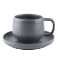 Mesa Ceramics Uno Terra Stoneware Tea Cup and Saucer 225ml