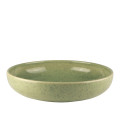 Mesa Ceramics Uno Speckle Green Stoneware Pasta Bowl 22cm