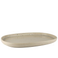 Mesa Ceramics Uno Speckle Nature Stoneware Platter 33cm