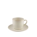 Mesa Ceramics Classico Nácar Tea Cup and Saucer 217 ml