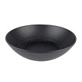 Mesa Ceramics Black Hammered Stoneware Individual Bowl 17 cm