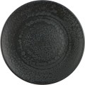 Mesa Ceramics Black Hammered Dinner Plate 27 cm