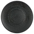 Mesa Ceramics Black Hammered Stoneware Presentation Plate 33 cm