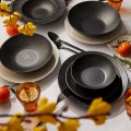 Mesa Ceramics Marble Hammered Stoneware Collection