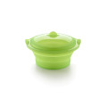 Lékué Collapsible Steamer Green 2.5 Quart