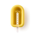 Lékué Extra Large Stackable Ice Lolly Ice Cream Popsicle Mould, Yellow