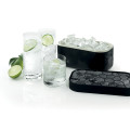 Lekue Ice Box Silicone Ice Cube Tray and Storage Box Black