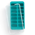 Lékué Green Rectangular Ice Cube Tray With Cover 