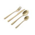 Oslo Champagne 18/0 Stainless Steel 16 Piece Flatware Set, Service for 4
